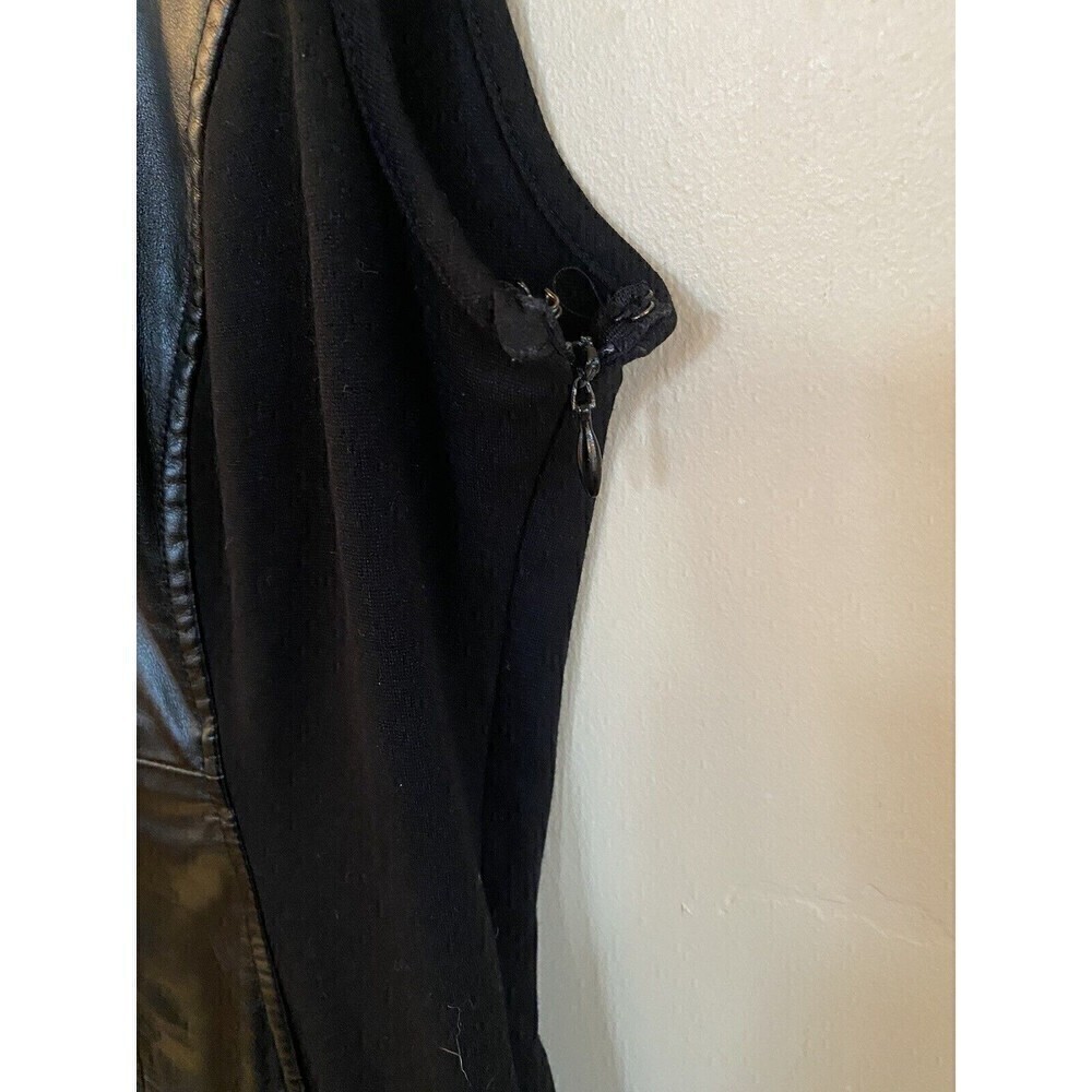 Alfa Size:6 Black Sleeveless Dress - Picture 3 of 4
